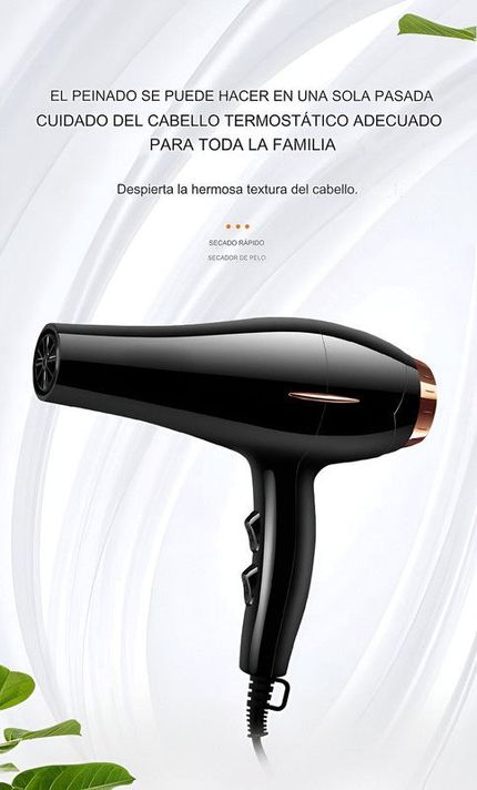 Secador Cabello BG 3000W Mujer Belleza Spa Hogar Lau-5