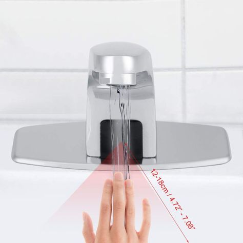 Grifo Automático Sensor Fregadero Cocina Baño Jhn-1