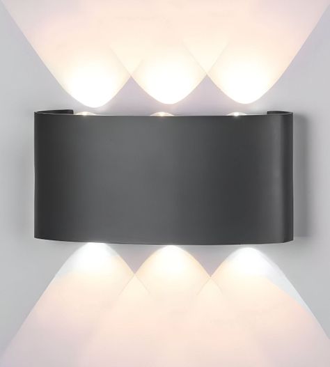 Aplique Pared LED 6w Luz Cálida Decoración Hogar Jhn-0
