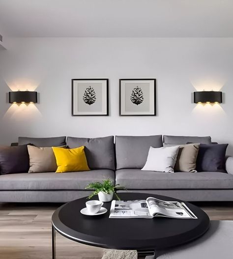 Aplique Pared LED 6w Luz Cálida Decoración Hogar Jhn-5