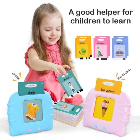 Maquina Aprendizaje Tarjeta Sensorial Ingles Niño Lau-1