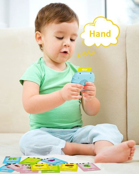 Maquina Aprendizaje Tarjeta Sensorial Ingles Niño Lau-3