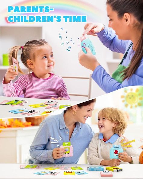 Maquina Aprendizaje Tarjeta Sensorial Ingles Niño Lau-5
