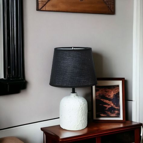 Lámpara Mesa Moderna Decorativa Escritorio Cerámica Jhn-1
