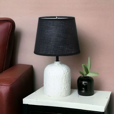 Lámpara Mesa Moderna Decorativa Escritorio Cerámica Jhn-4