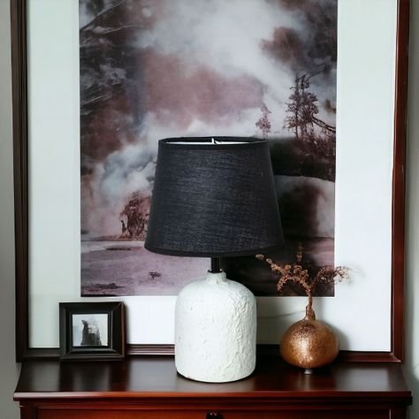 Lámpara Mesa Moderna Decorativa Escritorio Cerámica Jhn-6