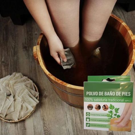 Sobres Sales Baño Polvo Relajación Pies 10 Pack Jhn-2