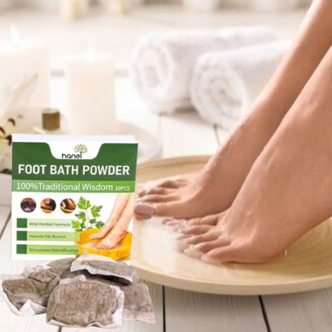 Sobres Sales Baño Polvo Relajación Pies 10 Pack Jhn-3