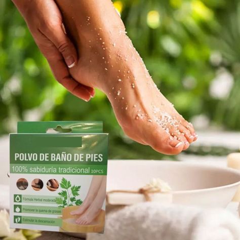 Sobres Sales Baño Polvo Relajación Pies 10 Pack Jhn-4
