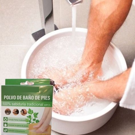 Sobres Sales Baño Polvo Relajación Pies 10 Pack Jhn-5