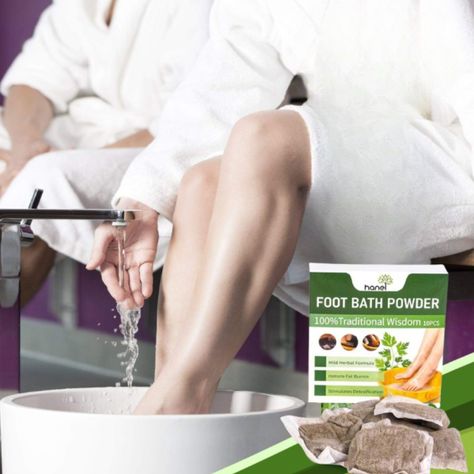 Sobres Sales Baño Polvo Relajación Pies 10 Pack Jhn-6