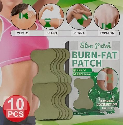 Set 6 Cajas Parches Adelgazante Corporal Reductora Lau-9