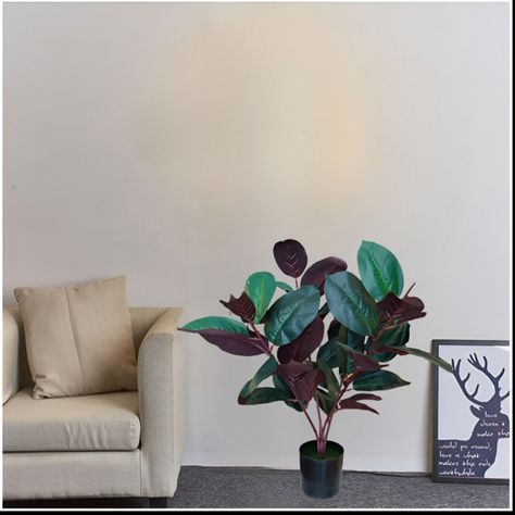 Planta Artificial Interior Ficus 75cm Decorativa Jhn-2