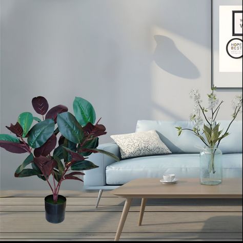 Planta Artificial Interior Ficus 75cm Decorativa Jhn-5