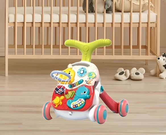 Andador Multifuncional Bebé Teclado Musical Educativo Jhn-4