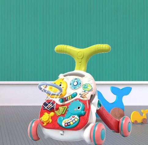Andador Multifuncional Bebé Teclado Musical Educativo Jhn-6