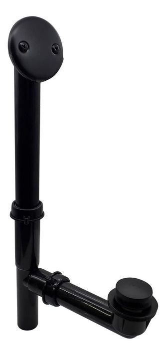 Columna Ducha Negro Mate 3 Funciones Acero Inoxidable Jhn-5