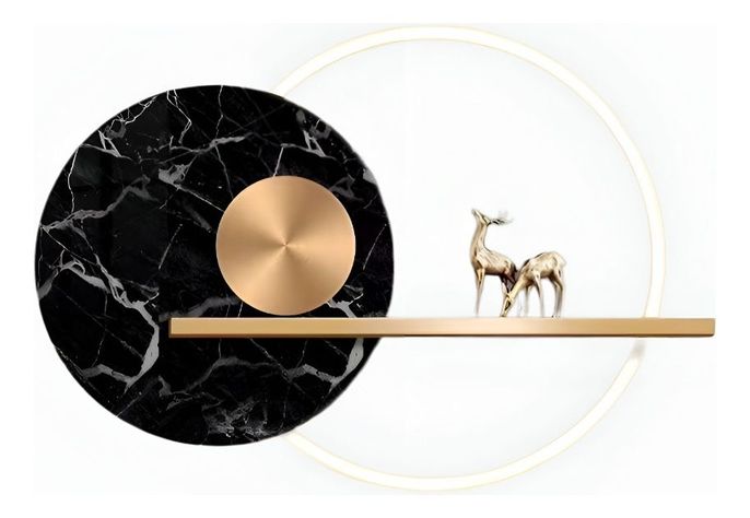 Aplique Pared Creativo Metal 3D LED Decorativo Paisaje Jhn-0