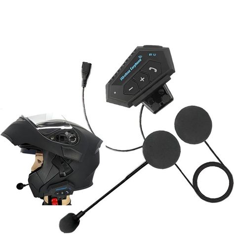 Audifonos Casco Motos Intercomunicadores Bluetooth Lau-0