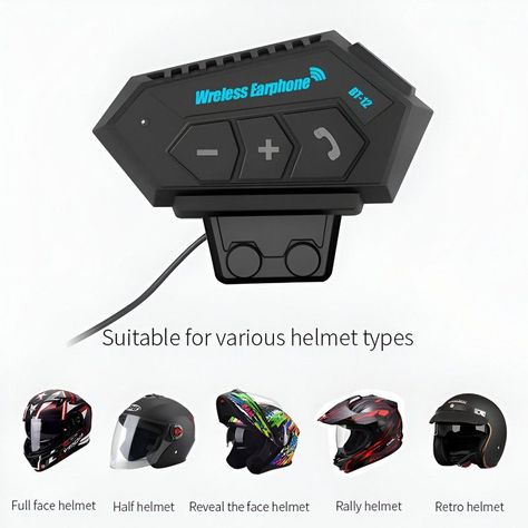 Audifonos Casco Motos Intercomunicadores Bluetooth Lau-9