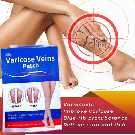 Set 8 Cajas Parches Varices Piernas Circulacion Lau-8