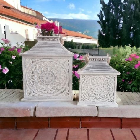 Set Portavelas Vintage Decorativo Faroles Velas Exterior Lau-9