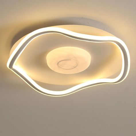 LÁMPARA DE TECHO LED Empotrada Minimalista Nórdica 3D-3