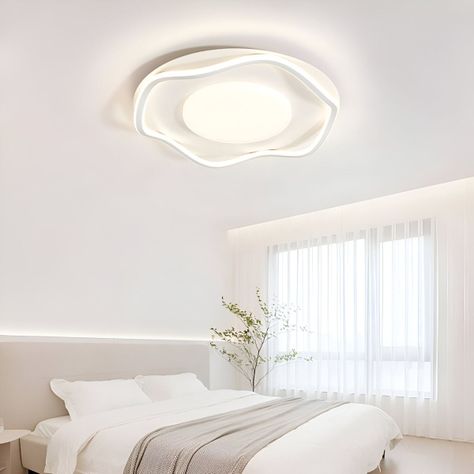 LÁMPARA DE TECHO LED Empotrada Minimalista Nórdica 3D-4