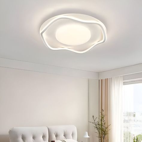 LÁMPARA DE TECHO LED Empotrada Minimalista Nórdica 3D-5