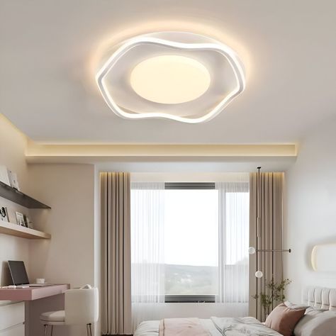 LÁMPARA DE TECHO LED Empotrada Minimalista Nórdica 3D-7