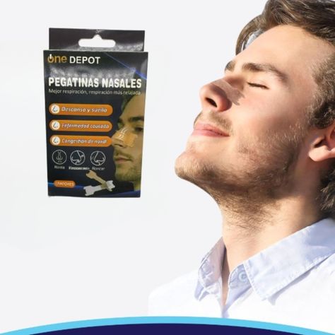Tiras Nasales Antirronquidos Resfriados Alergias 8 Pack Jhn-0