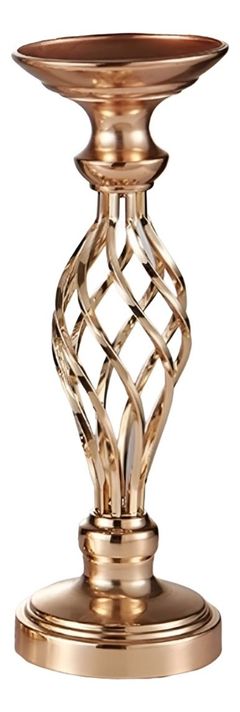 Portavelas Centro Mesa Candelabro Decoración 38cm Jhn-0