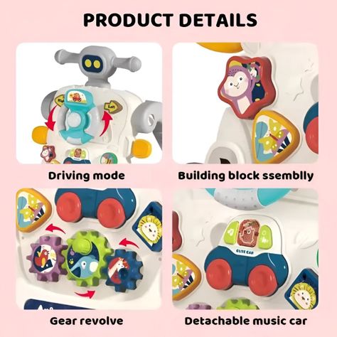 Andador Multifuncional Bebé Aprendizaje Música Jhn-5