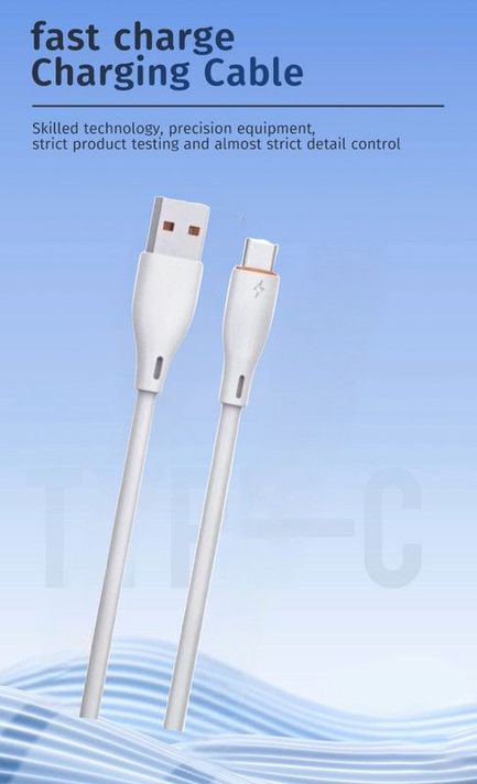 Set 5 Cables Tipo C USB Transmision Datos Carga Lau-3