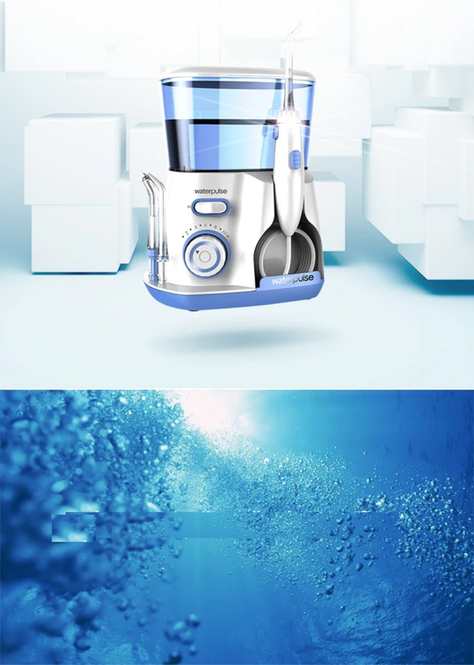 Irrigador Oral Dental Eliminador Sarro Portatil Lau-5