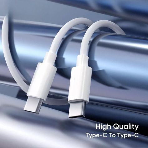 Set 2 Cables Tipo C To C Carga Rapida Lau-6