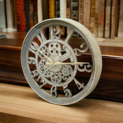 Reloj Pared Engranaje Silencioso Antiguo Decorativo Jhn-5