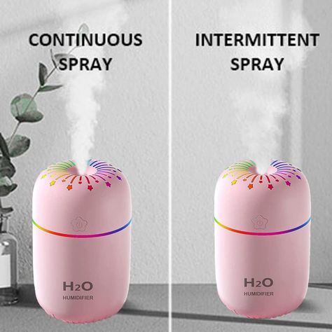 Set 2 Humidificadores Mini Aerosol Portatil Recargable Lau-7