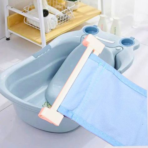Set 2 Malla Apoyo Tina Asiento Baño Ajustable Bebes Lau-1