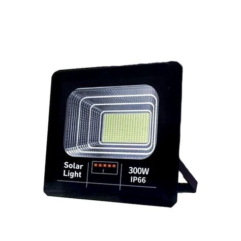 Lampara Solar Reflector 300W Garage Calle Parque Patio Lau-0