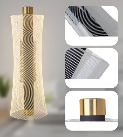 Lámpara Pared Moderna LED Decorativa Cilíndrica Jhn-1