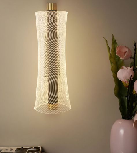Lámpara Pared Moderna LED Decorativa Cilíndrica Jhn-4