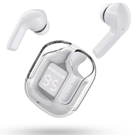 Audifonos Inalambricos Ultra Pods Blanco Bluetooth Lau-2