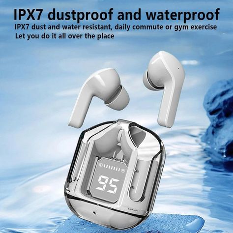 Audifonos Inalambricos Ultra Pods Blanco Bluetooth Lau-4