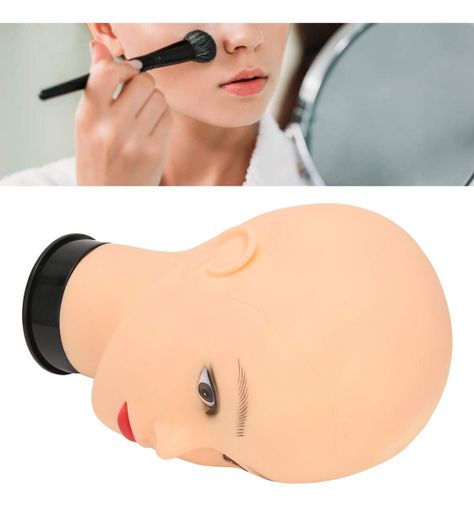 Cabeza Maniquí Profesional Práctica Exhibidor Jhn-3