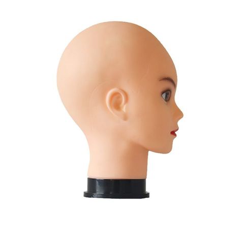 Cabeza Maniquí Profesional Práctica Exhibidor Jhn-0