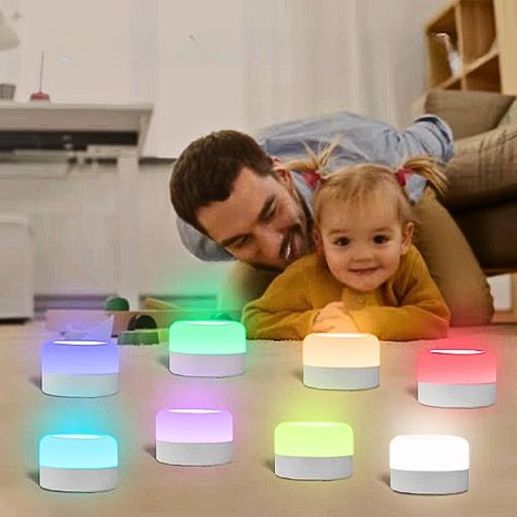 Monitor Ruido Blanco Luz Colores Melodías Relajante Bebé Lau-6