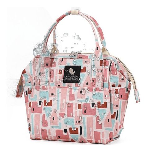 Mochila Maternal Multifuncional Impermeable Mama Bebe Lau-0