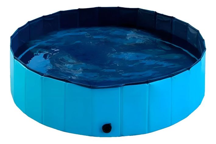 Piscina Pileta Plegable Para Mascotas Y Niños 120x30cm Jhn-0