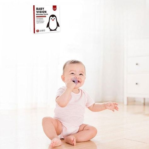 Set de 6 Tarjetas Estimulación Visual Bebés 3-6 Meses Jhn-8